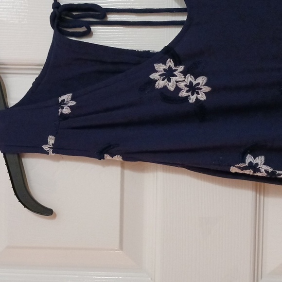 Sadie & Sage, Swing Dress Blue White Sz S - Picture 2 of 14